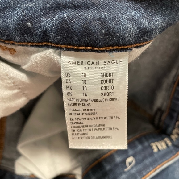 American eagle jeans size 10 - Picture 3 of 3
